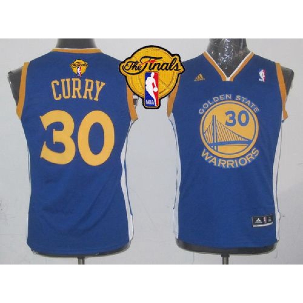 Stephen Curry30 Jersey Blue - - NBA Collection