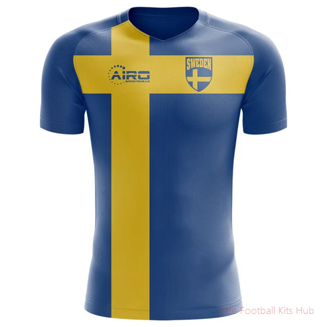 2025-2026 Sweden Flag Concept Football Shirt