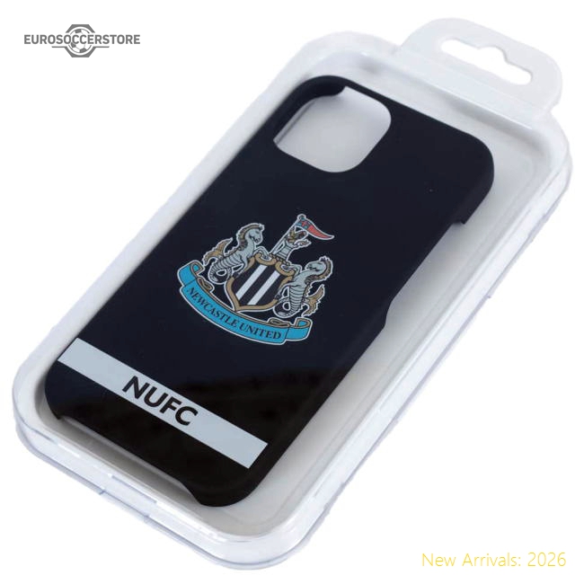Official Newcastle United Fc Iphone 15 Crest Hard Case - Premium
