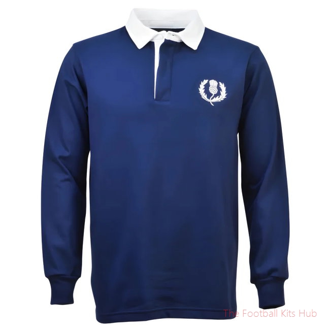 Scotland 'S Vintage Kids Rugby 1980 Shirt (Kids) (Your Name)