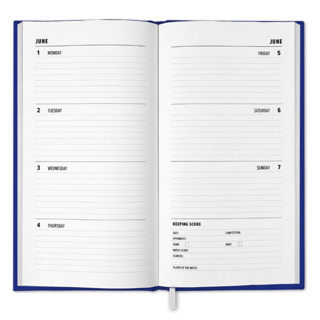 Chelsea FC Slim Diary 2026