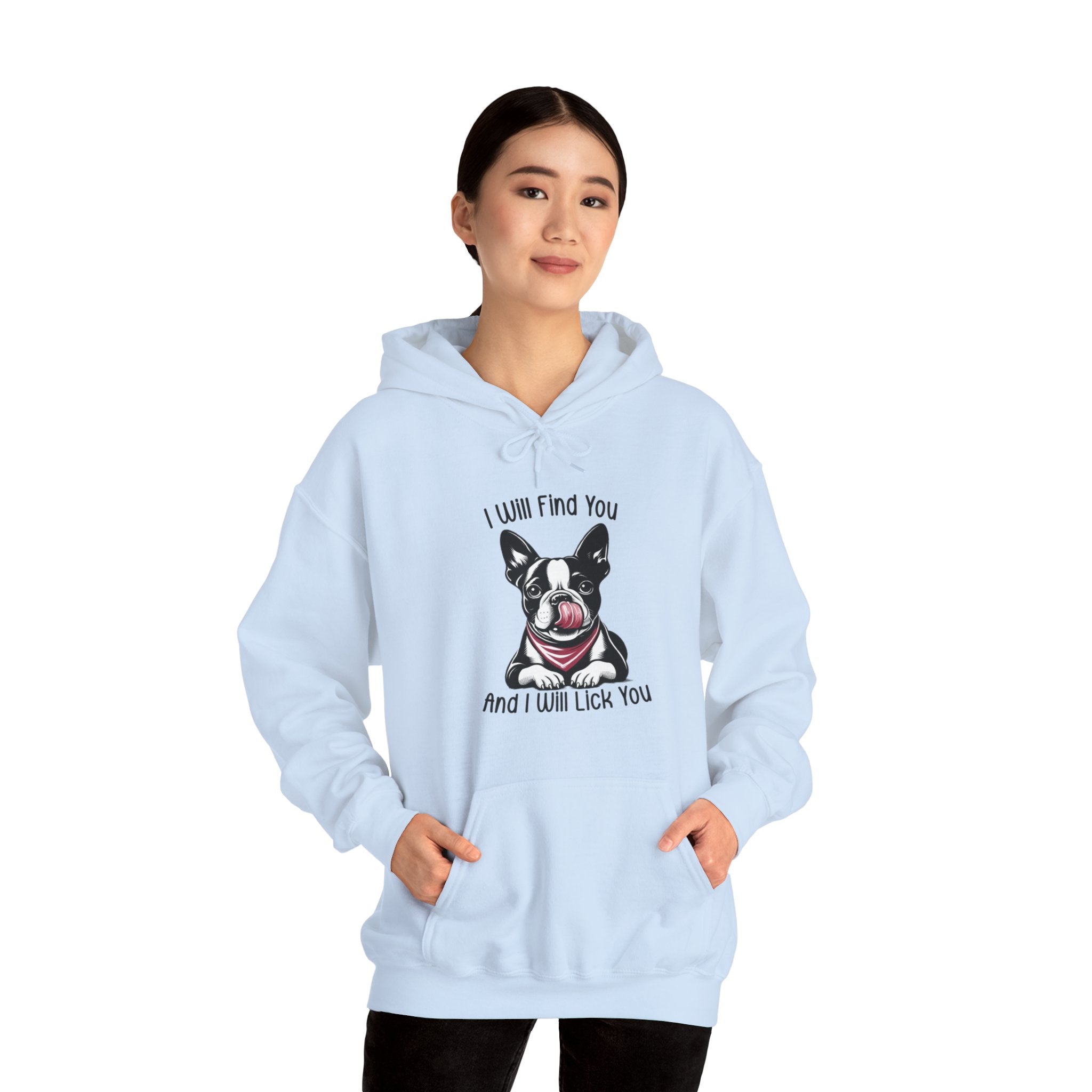 Jeeves - Comfy Unisex Hoodie For Boston Terrier Lovers Pet Owner Apparel