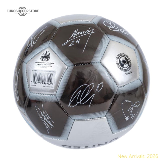 Authentic Newcastle United Fc Sig 26 Skill Ball - Premium Quality