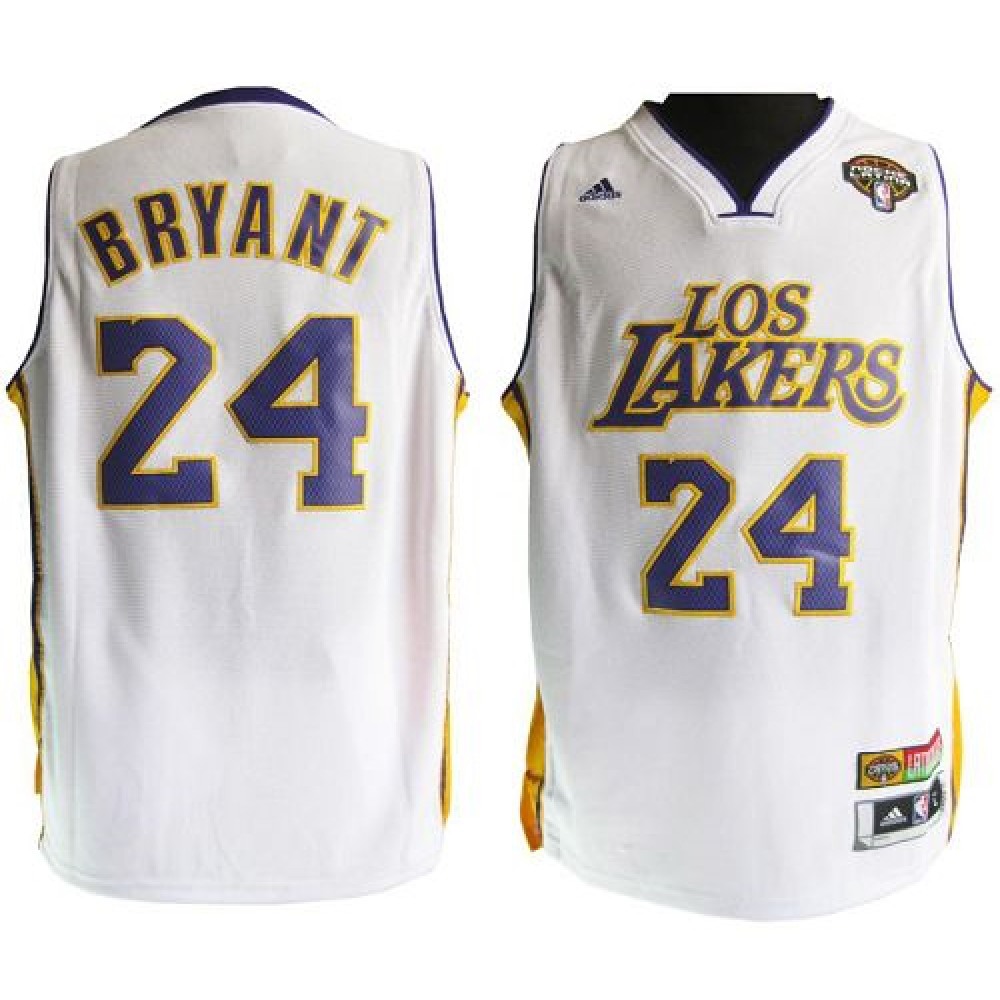 Latin Nights Lakers #24 Kobe Bryant White Stitched NBA Jersey