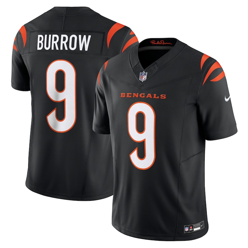 None Joe Burrow CIN Bengals Iconic Budget-Friendly Jersey Football App