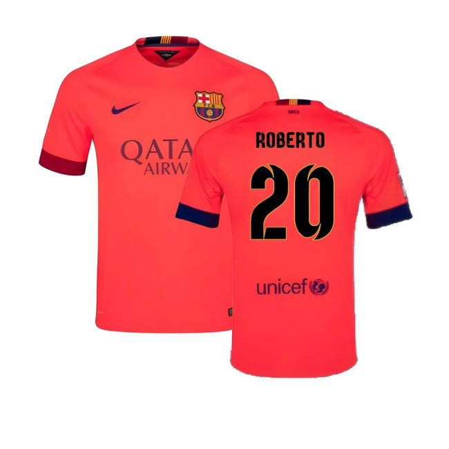 Barcelona Away Retro Football Shirt ((Excellent) Durable Stitching