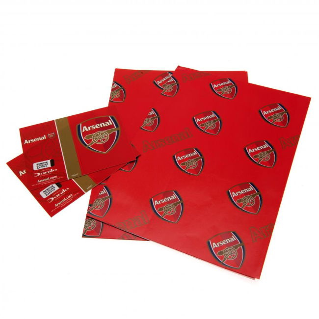 Men's Arsenal FC Crest Gift Wrap