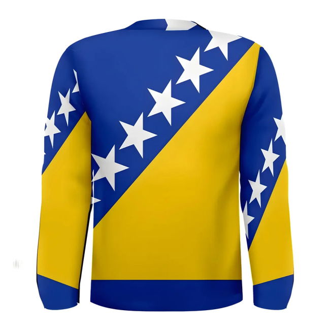 Premium Bosnia Herzegovina Flag Championship Football Performance