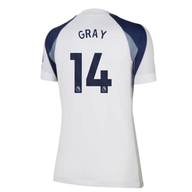 2025-2026 Tottenham Home Kit (Womens) (Gray 14)