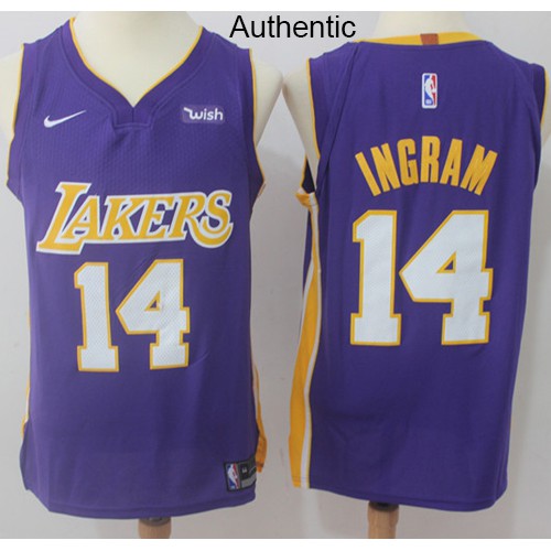 Nike Lakers Purple Angeles Lakers #14 Jersey - Reasonably Priced