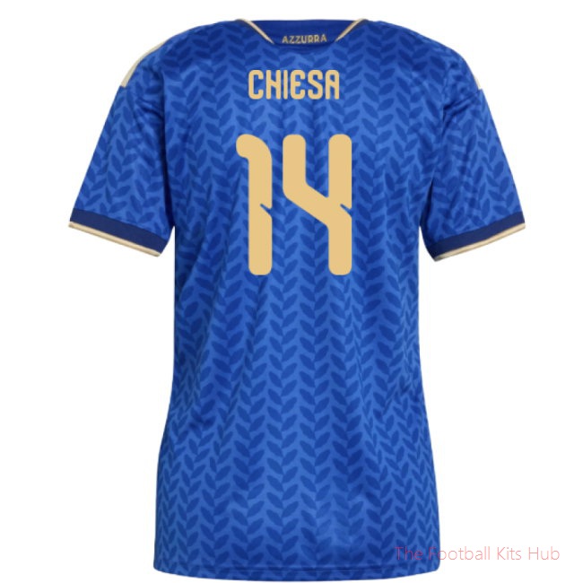 [LK] 2026/27 Italy Home Shirt (Womens) (Chiesa 14)
