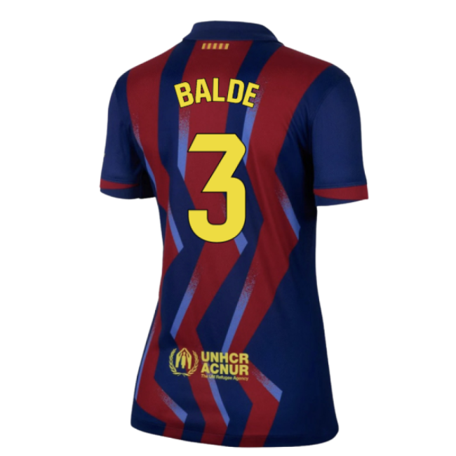 Official 2025-2026 Barcelona Fourth Shirt - Womens (Balde 3)