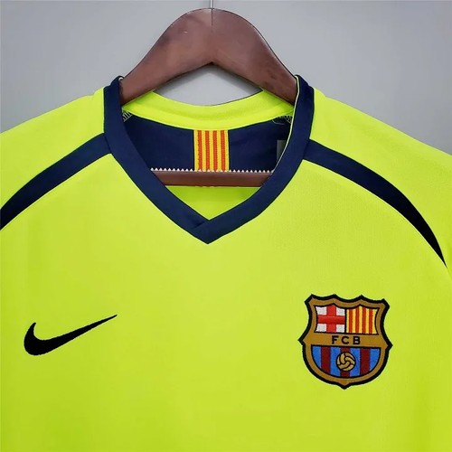 2005-2006 Barcelona Visitante - Durable Fabric - Football Shirt