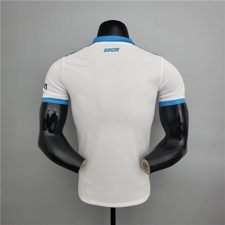 Napoli 21-22 Maradona Commemorative Version White Soccer Jersey