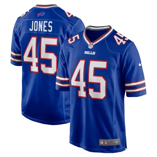 None Game NFL Jersey - Royal | Authentic Football Apparel | NFL Footba