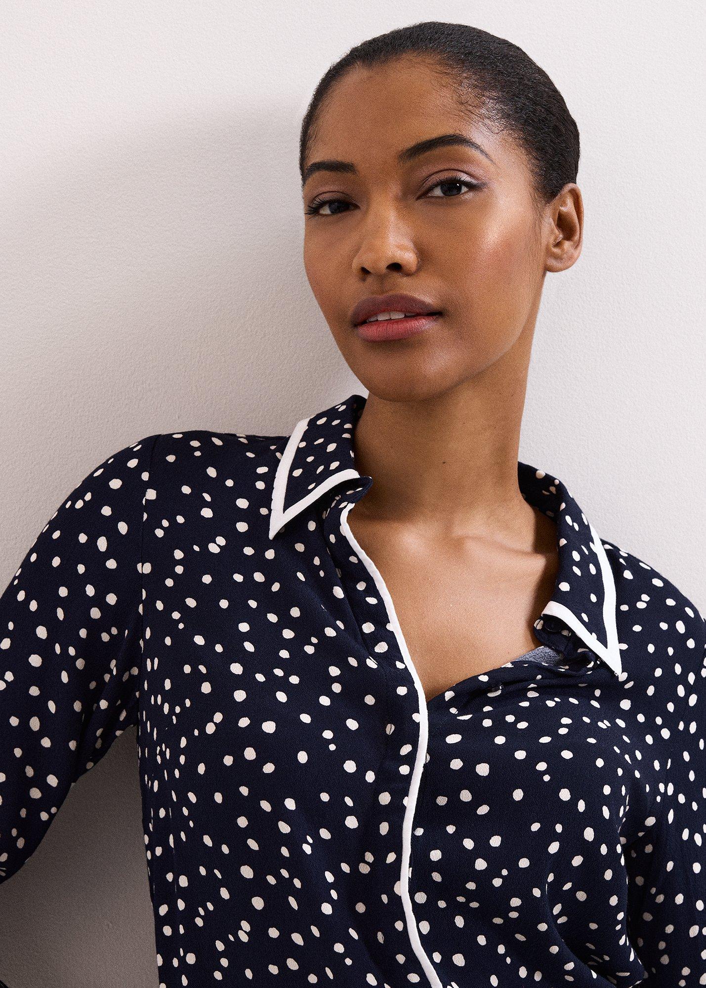 Rita Spot Print Shirt