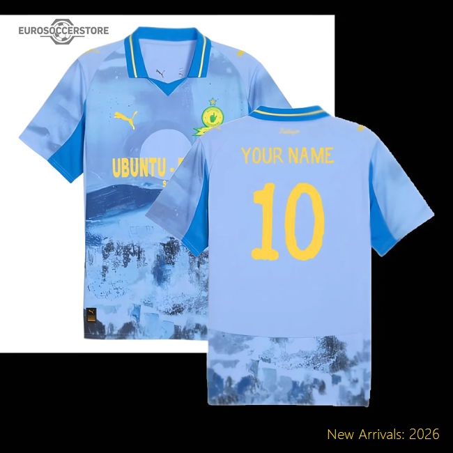 2025-2026 KIDSUPER x Mamelodi Sundowns CWC Shirt (Lavender) (Your Name)
