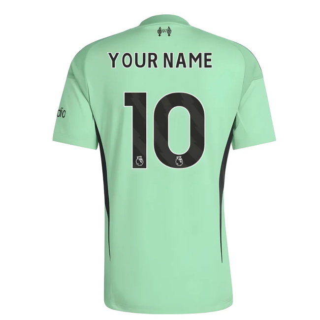 2025-2026 Liverpool Home Goalkeeper Shirt (Glory Mint) (Your Name)