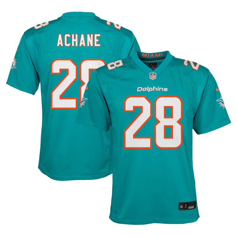 None DeVon Achane MIA Dolphins Retro Premium Jersey Game Day Wear