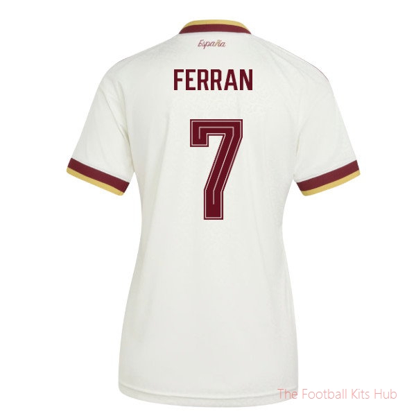2026-2027 Spain Away Shirt (Womens) (Ferran 7)