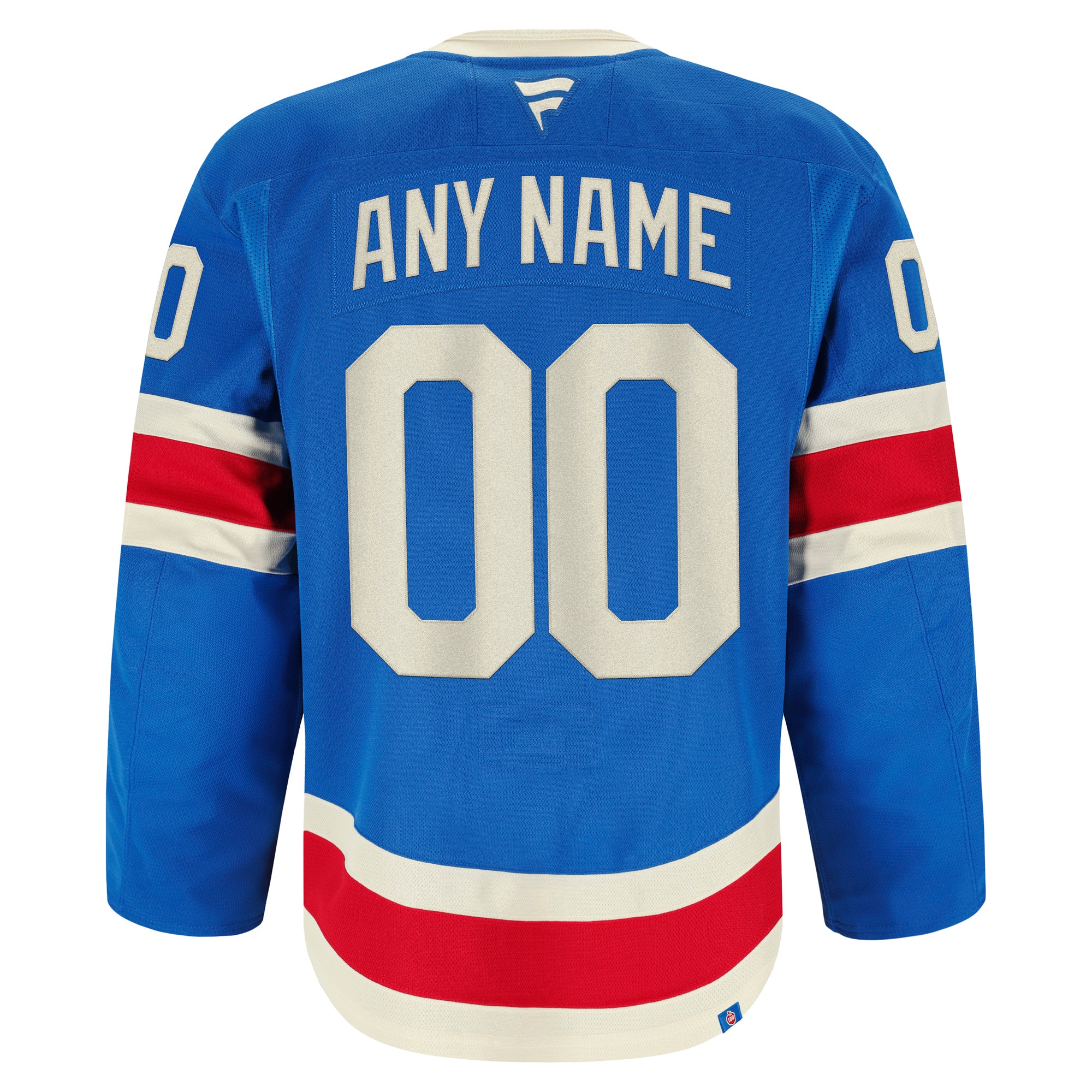 [LK] New York Rangers Centennial Authentic Pro Custom Jersey - Blue
