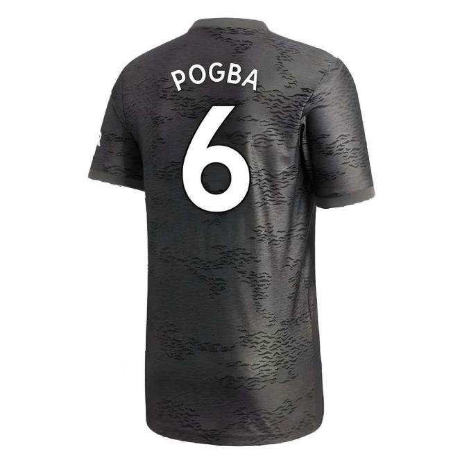 Manchester United 2020-21 Away Kit ((Excellent) L) (POGBA 6)
