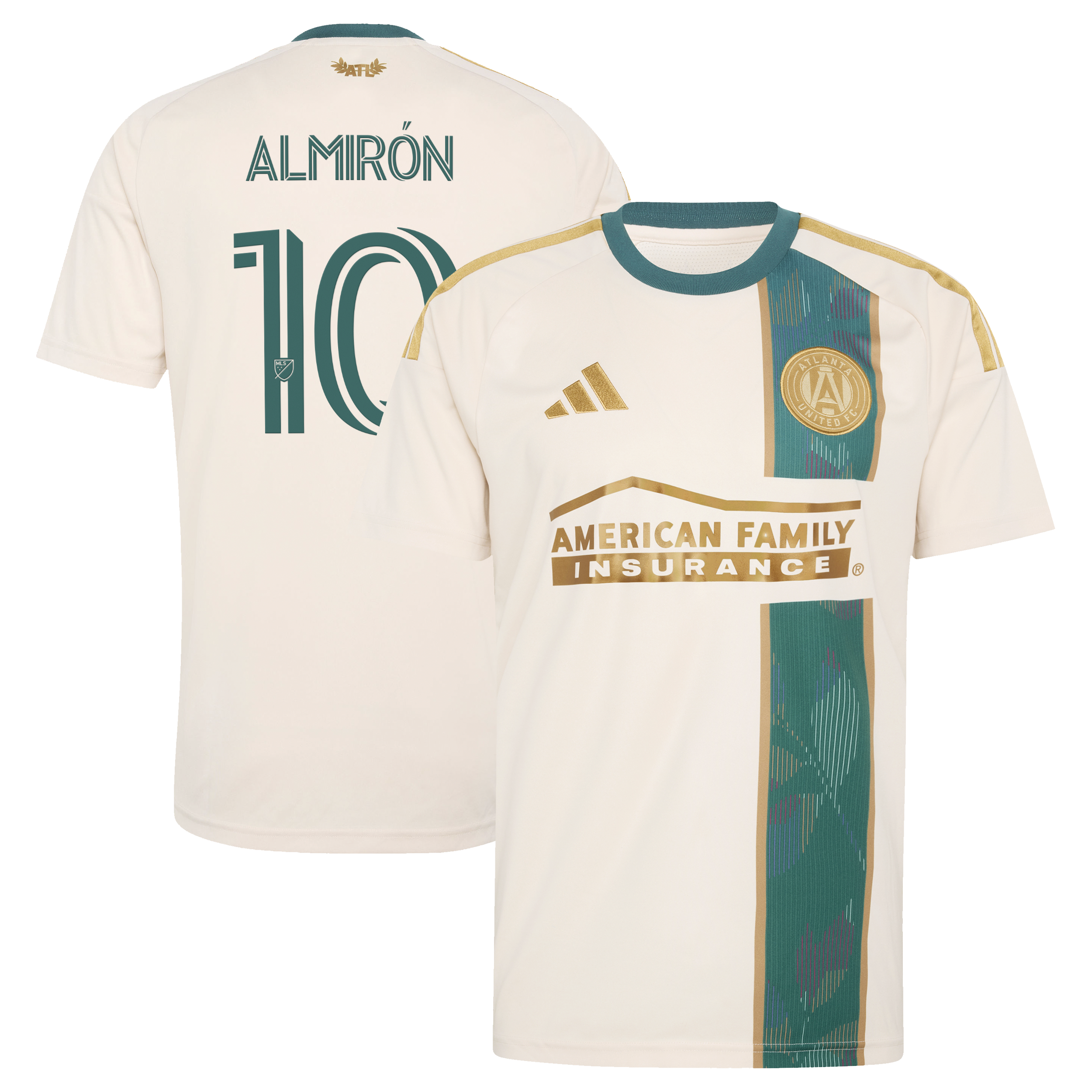 [LK] Miguel Almiron Atlanta United FC 2026 Spirit of '96 Replica Jersey - Tan