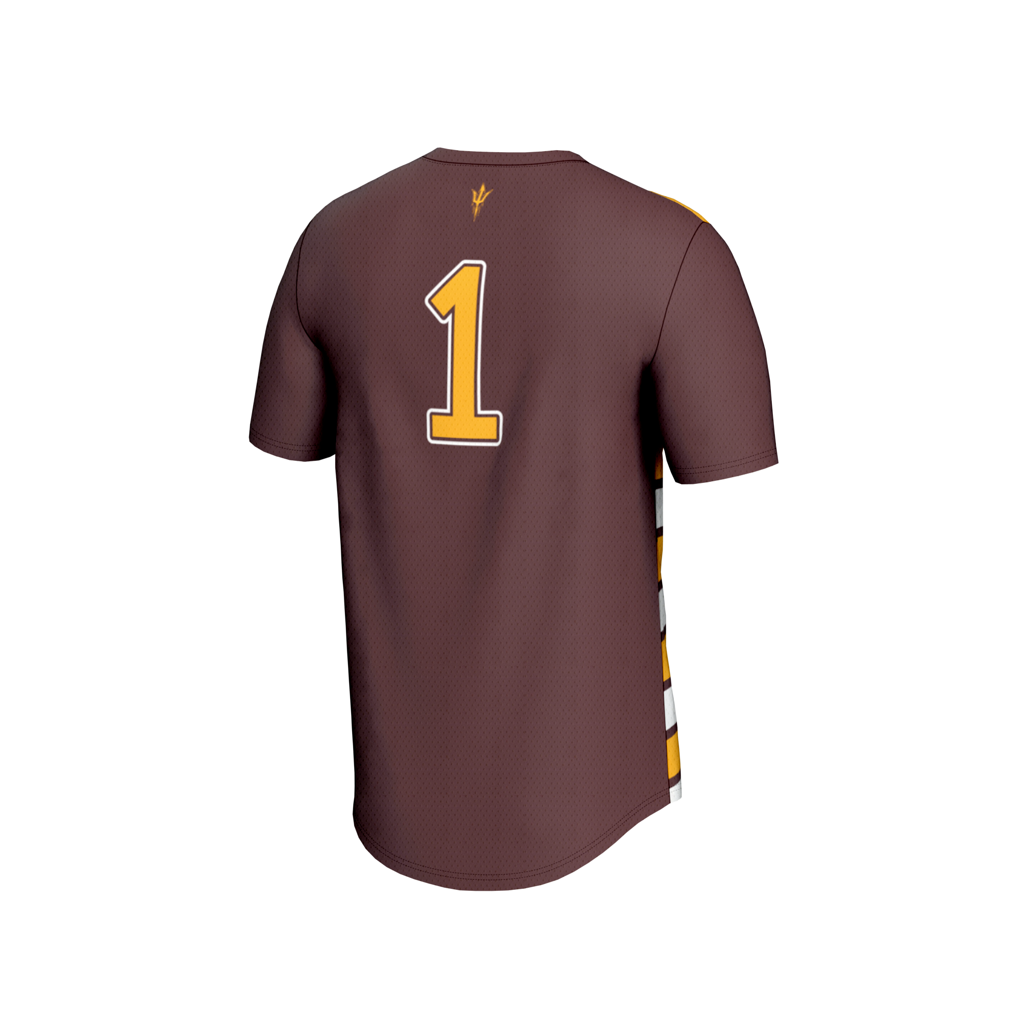 [LK] Arizona State Sun Devils GameDay Greats Lightweight Soccer Fashion Jersey - Maroon