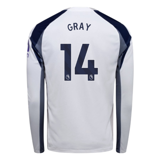 Luxury Premier Division Premier League Gray Home Jersey Heat Retention