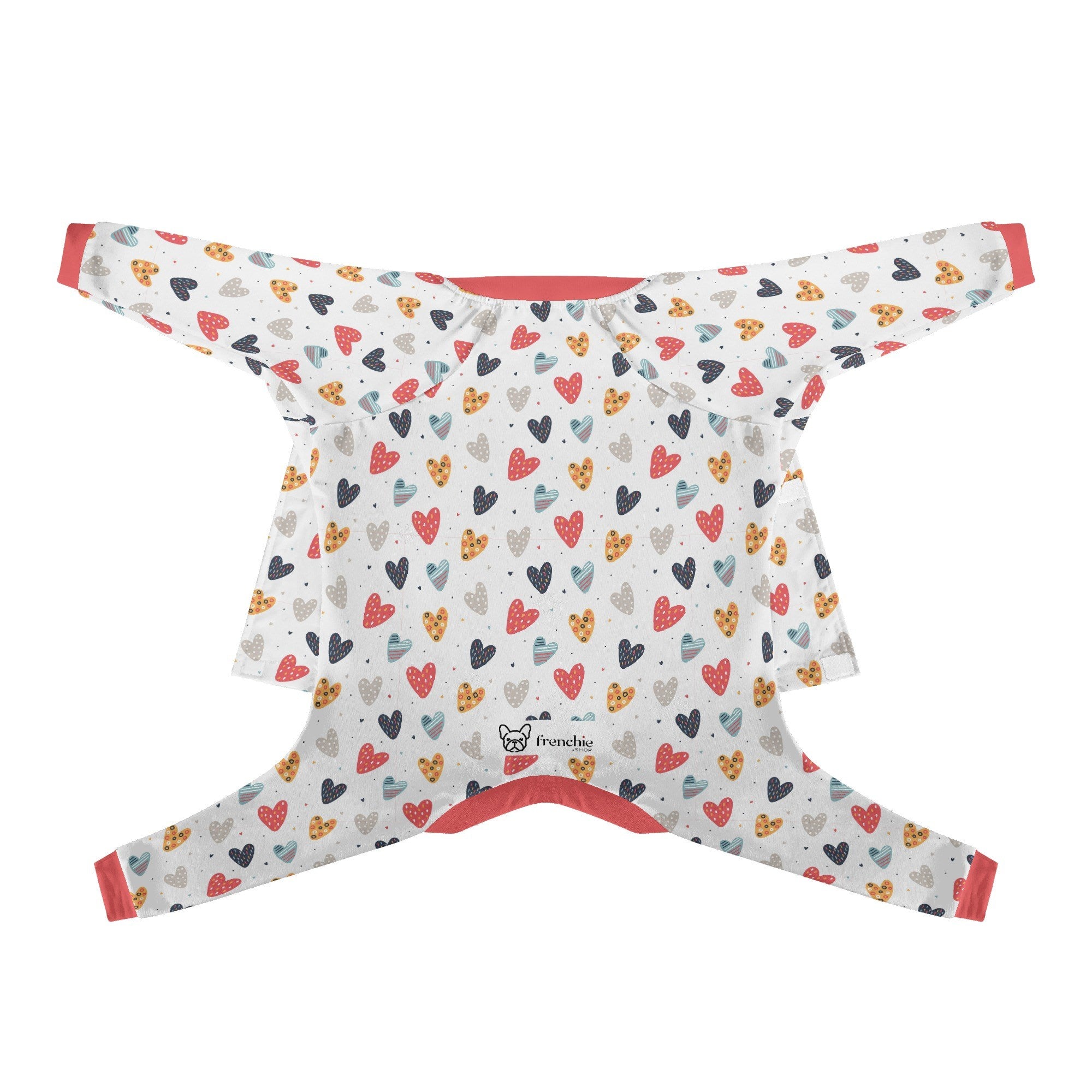 Bulldog Premium Luke - Frenchie Frenchie Pajama Paw Protection