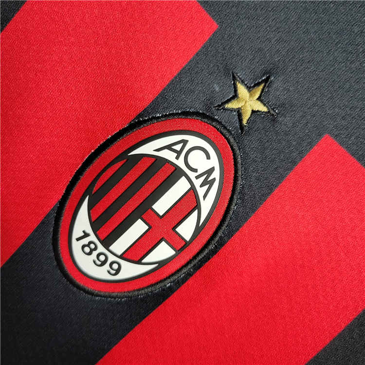 AC Milan 2223 Home RedBlack Soccer Jersey Football Shirt - Official