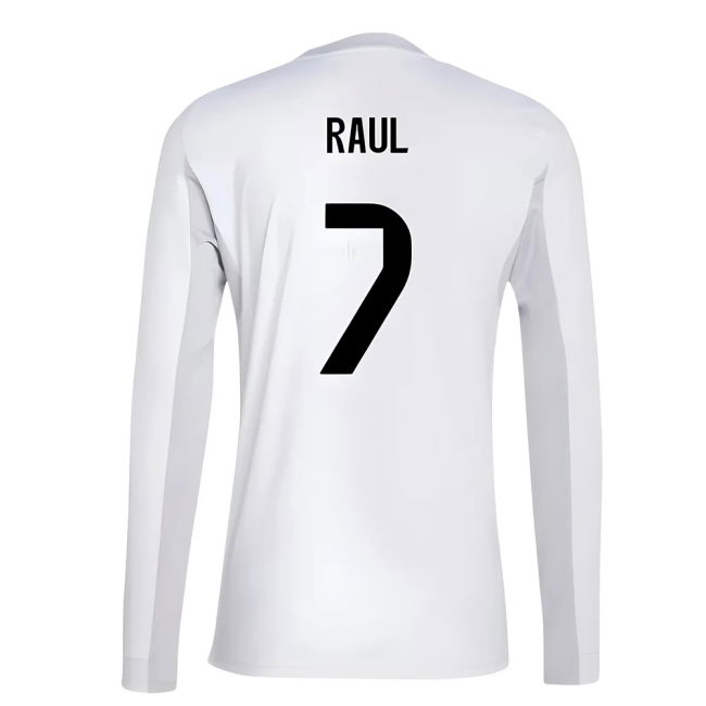 2025-2026 Real Madrid Shirt (Raul 7) | Breathable | Value for Money