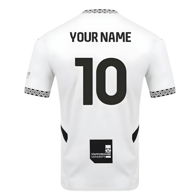 Men's 2024-2025 Port Vale Home Shirt (Your Name)