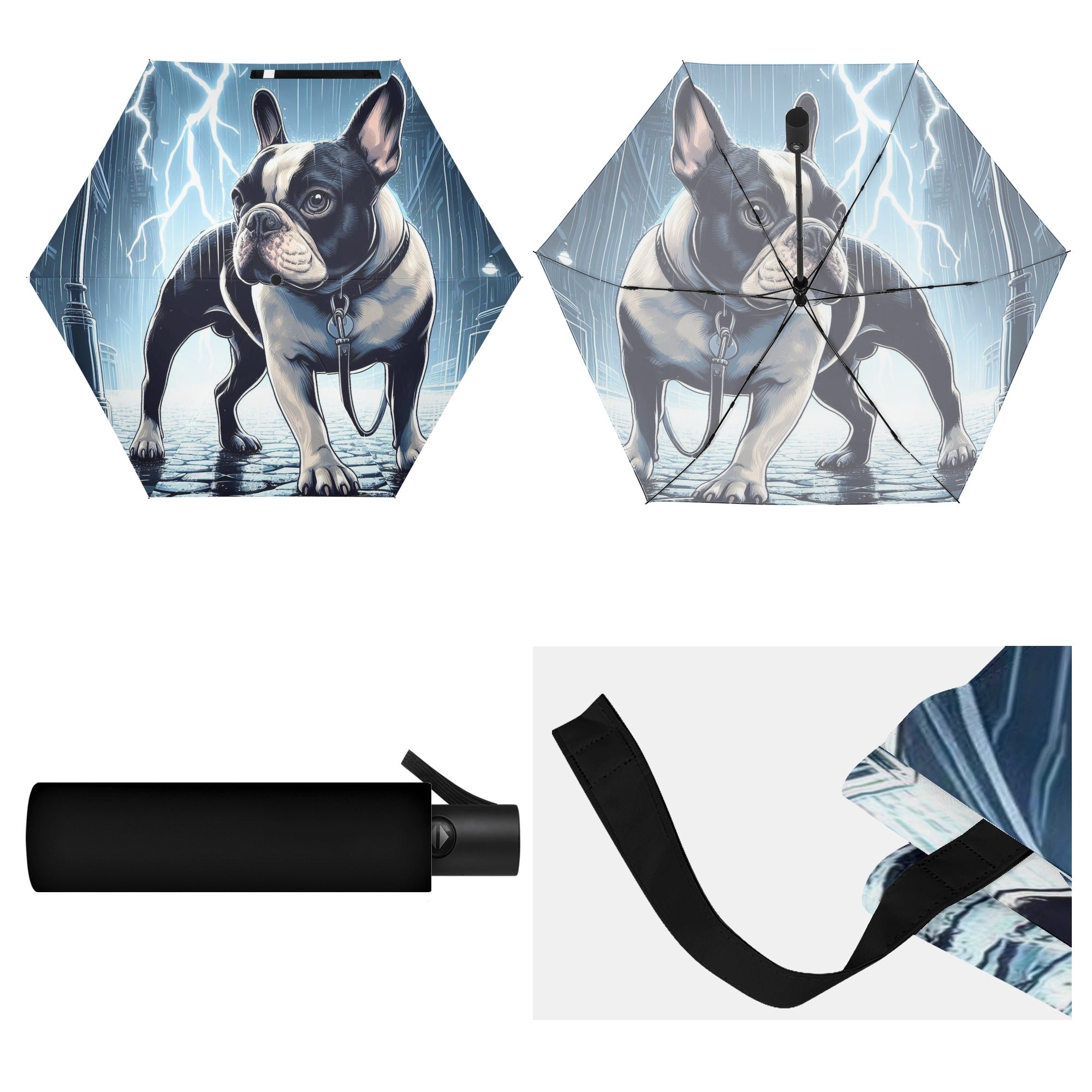 French Bulldog Kona Umbrella Cute Frenchie Essential