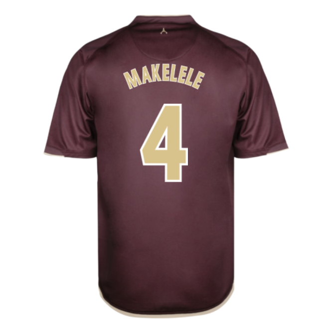 Premium Authentic 2006-2007 Psg Away Retro Shirt (Makelele 4)