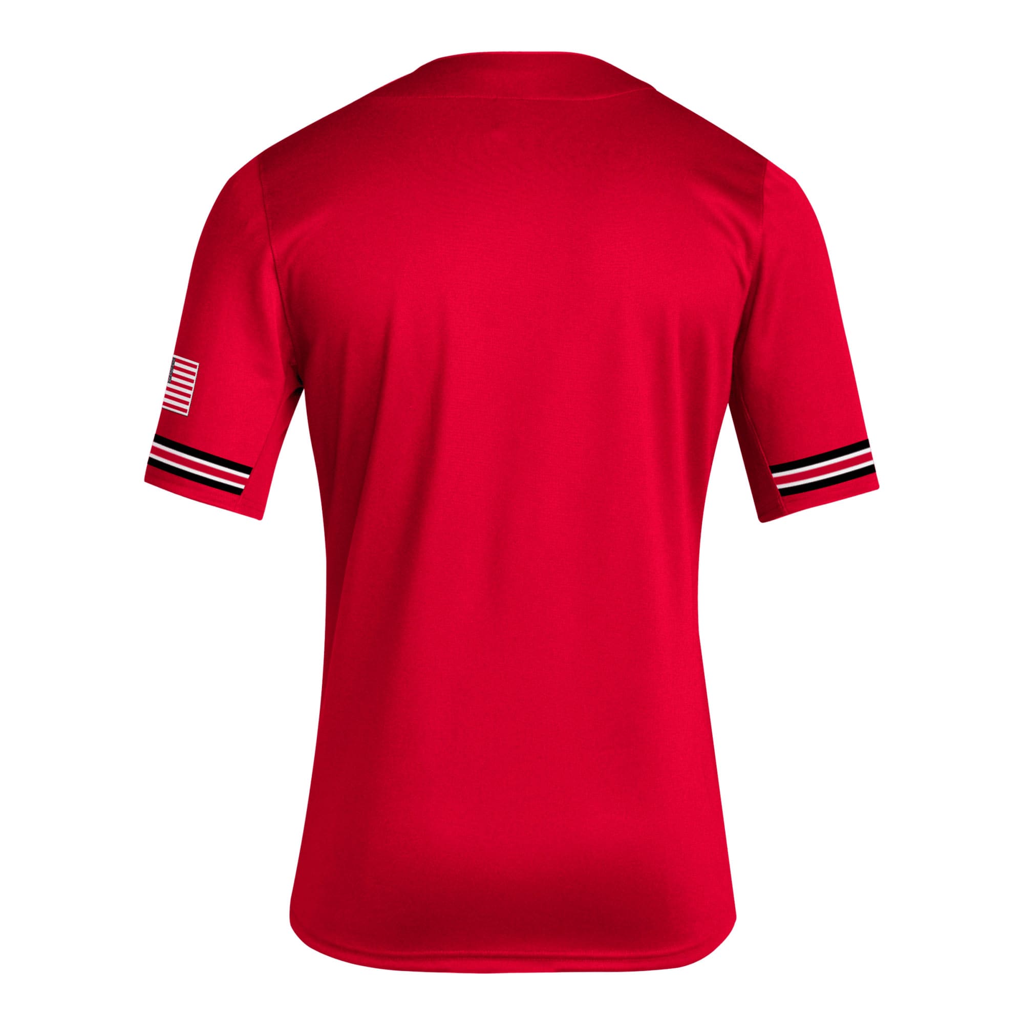 [NJP] NC State Wolfpack Reverse Retro Replica Baseball Jersey - Red