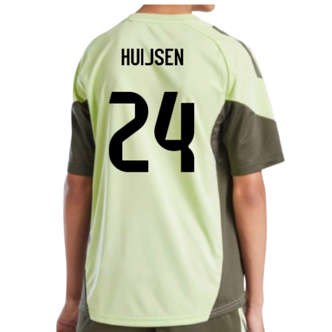 Real Madrid Durable Home Kids (huijsen 24) Jersey Moisture-wicking