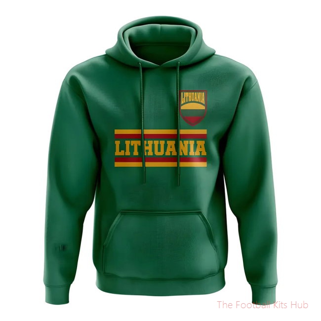 Lithuania Core Football Country Hoody (Green)