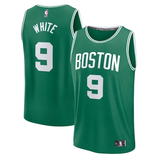 Official Derrick White BOS Replica Jersey - Budget Price
