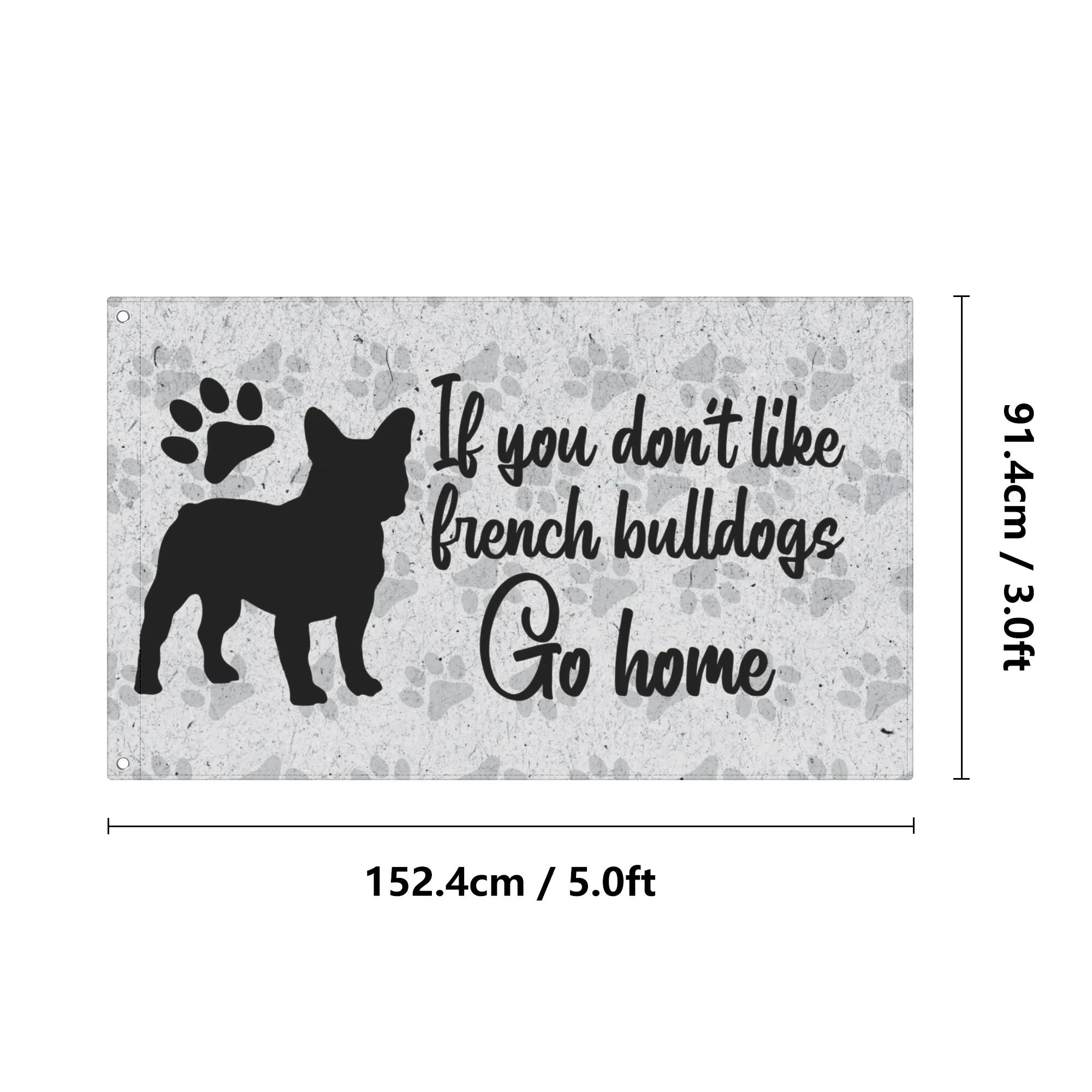 Gigi - Non-slip Garden Flags For Frenchie Lovers Indoor Use