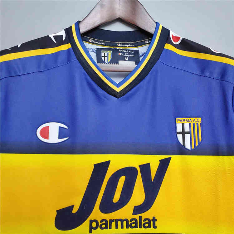 Moisture Wicking 01-02 PARMA CALCIO 1913 RETRO FOOTBALL SHIRT