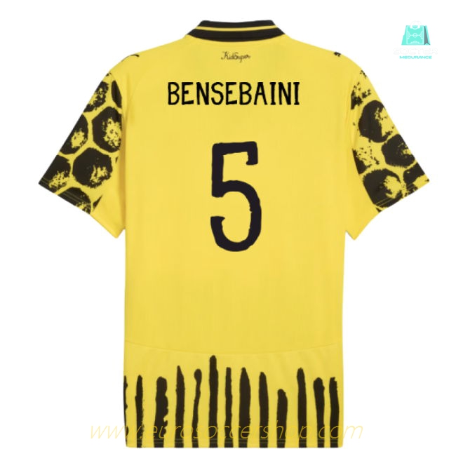 2025-2026 KIDSUPER x Borussia Dortmund CWC Home Shirt (Bensebaini 5)
