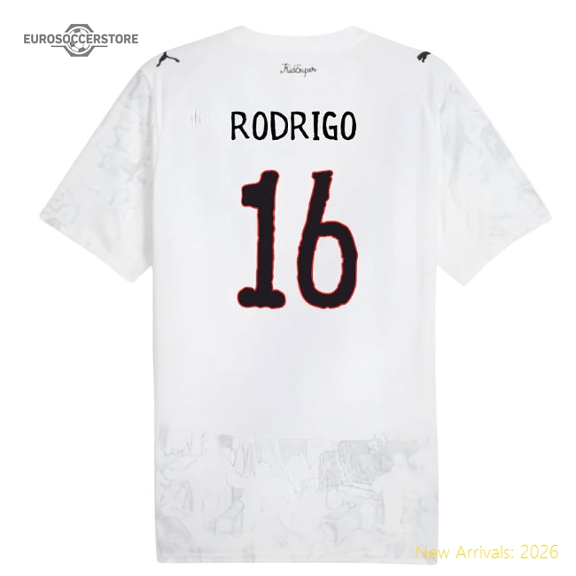 Official Premier League Manchester City Rodrigo Shirt Smart Fabric