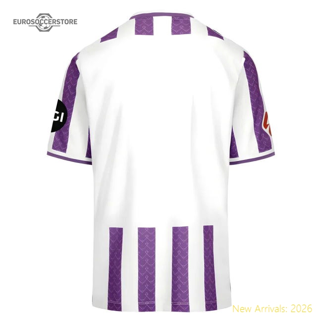 Official Professional-Grade 2025-2026 Real Valladolid Home Shirt