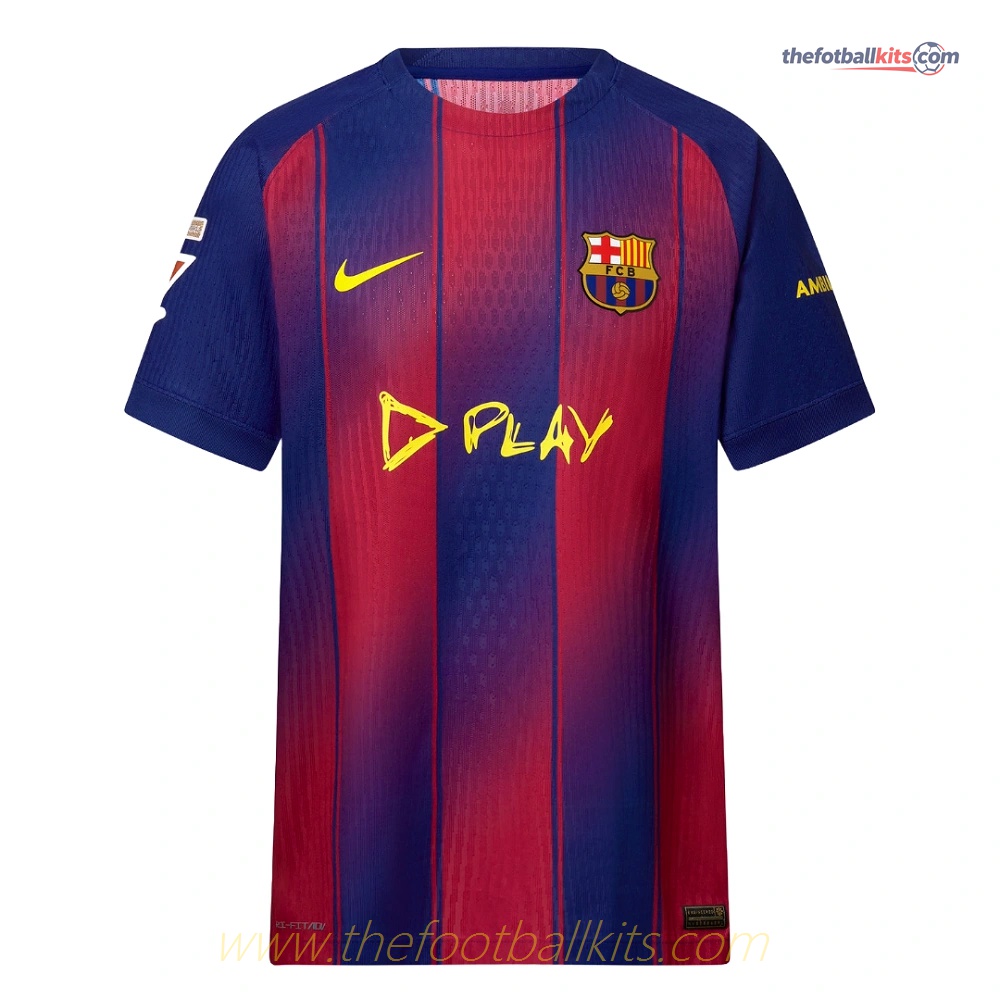 Match Quality Limited Edition Football Club Barcelona x Ed Sheeran Football Shirt 2025-2026 Collection