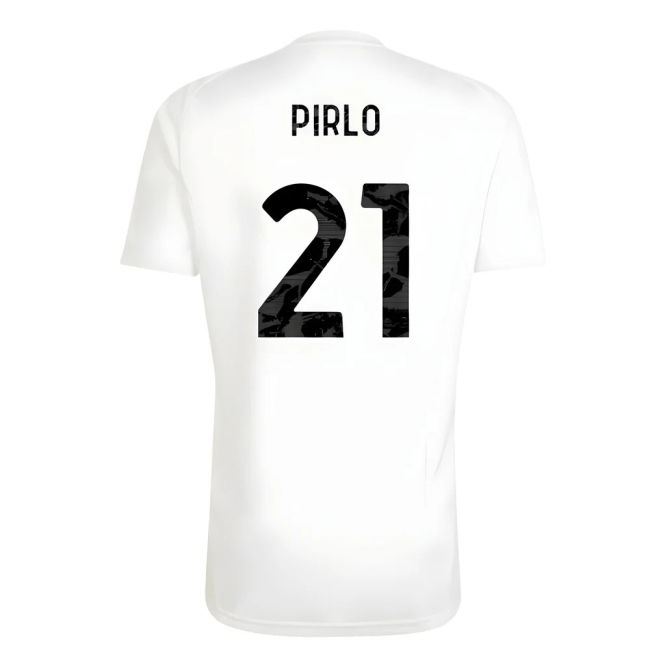 Juve Pirlo #21 Durable Material Match Day New Release Fan Jersey Le...