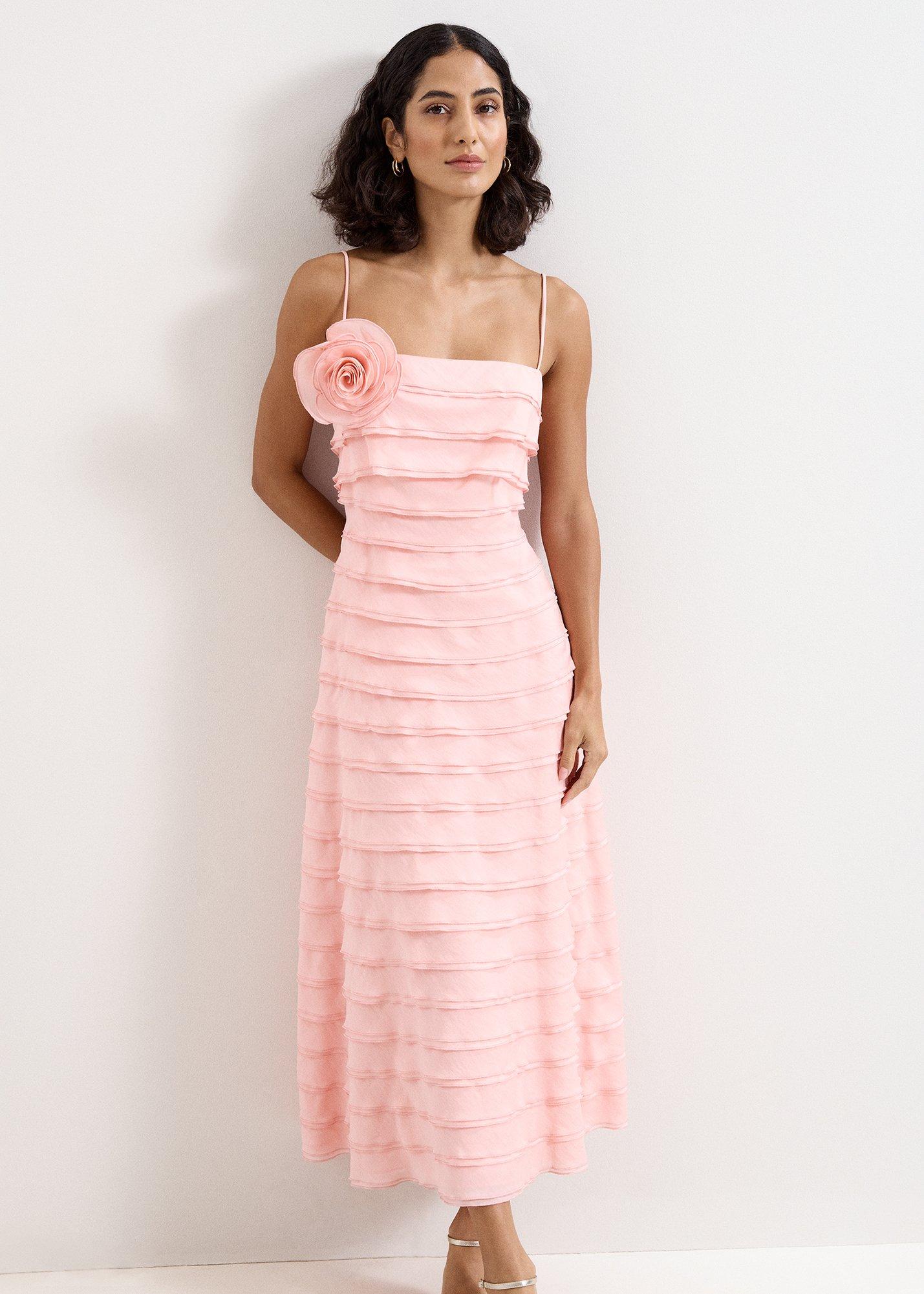 Maben Layered Maxi Dress