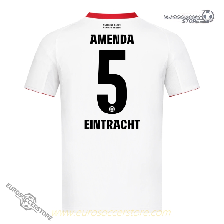 Eintracht Frankfurt 25-26 Season Away AMENDA 5 Football Jersey