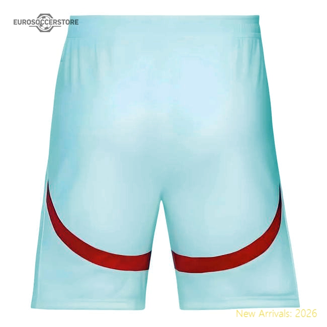 Trending 2024-2025 Red Bull Leipzig Home Shorts (White)