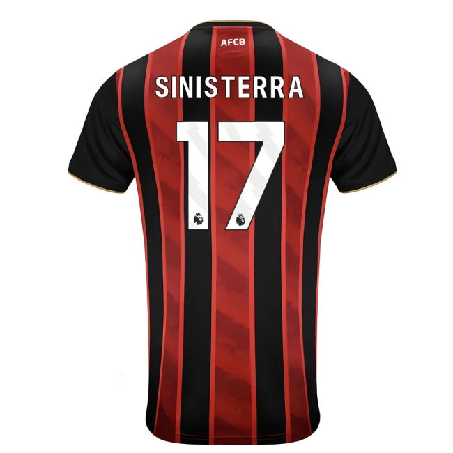 2025-2026 Bournemouth Home Shirt (Sinisterra 17) | Collector's Item